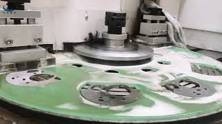 Copper metal plate bimetal grinding Процесс двустороннего шлифования медь-сталь биметаллический