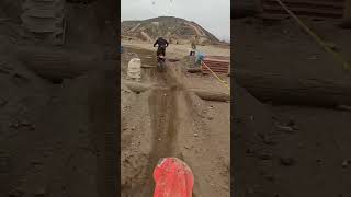 It’s entertaining when they put #enduro obstacles on the #motocross track 😎