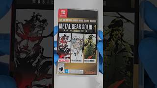 Metal Gear solid Master Collection Vol.1 Nintendo Switch #gaming #nintendoswitch #shorts