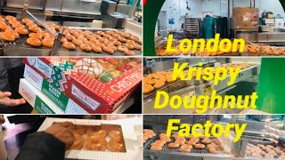 London Krispy Doughnut Factory/Glazed Donuts/Chocolate Doughnut/Sugar Donut /Krispy Kreme Donuts