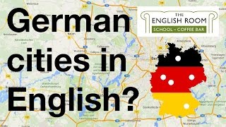 GERMAN CITIES IN ENGLISH - deutsche Städte auf Englisch | Learn English | Vocabulary