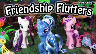 My Little Pony Cutie Mark Magic Friendship Flutters Breezies Rarity Trixie Suri MLP Toy Review