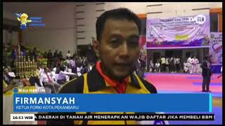 Forki Kota Pekanbaru raih Juara umum Kejurprov Karate 2022 #TVRI