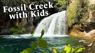 Fossil Creek, Beautiful Waterfall in Arizona