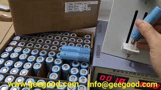 Test LG chem INR18650MH1 3200mAh 10A  MH1 power battery Geegood