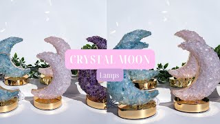 Crystal Order Collection Video - Crystal Moon Lamps