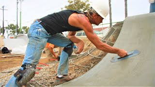 Ingenious Construction Workers ▶ Skateboard Park Creation That Are At Another Level