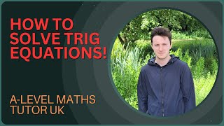 SOLVING TRIG EQUATIONS THAT LOOK LIKE QUADRATICS!!! (A-level Maths, Pure Math Video 116)