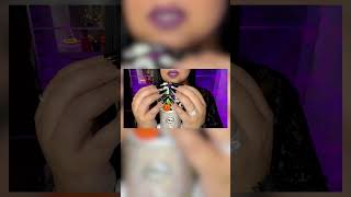 ASMR Halloween Trigger Assortment 🫶👻🎃✨ Quick Cuts 🖤 1 Minute #asmr #longnails #asmrtriggers