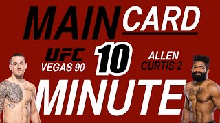 Best UFC Vegas 90 Bets | ALL PLUS MONEY | 10 Min Full Card Breakdown | Allen vs. Curtis 2