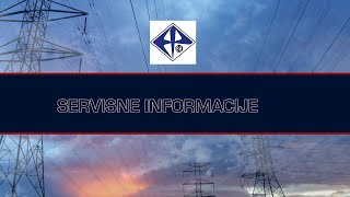 Planska isključenja električne energije u TK - 30.10.2024.