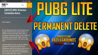 PUBG LITE TERMINATION NOTICE - PUBG LITE BAND #shorts