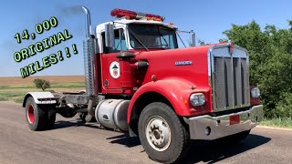 1979 Kenworth W900 with 14,000 ORIGINAL Miles! 400 Big Cam Cummins!