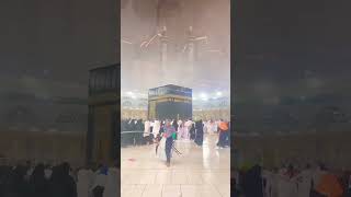 Mecca • Masjid Al Haram • Makkah • Islamic short •#ytshorts #viral #makkah #rain