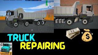 Almost Every Corner Damaged Of This Truck | Grand Truck Simulator 2 | Gameplay