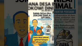 Dana desa jokowi optimal bangun infrastruktur #shorts #trending