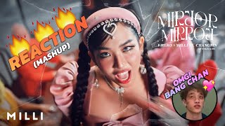 MILLI : Mirror Mirror REACTION (MASHUP) - OMG! BANG CHAN