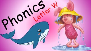 Kids vocabulary - words starting with letter W - Alphabet song | Learn phonics for kids