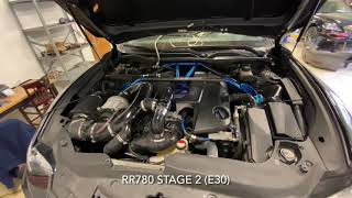 RR Racing | RR780 Supercharged Lexus RCF Dyno (Stage 2 - E30)