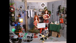 Smart Doll Musings: Christmas #2 at Sakura Station