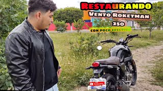 Restaurando Vento Roketman 250 con poco efectivo| vale la pena?