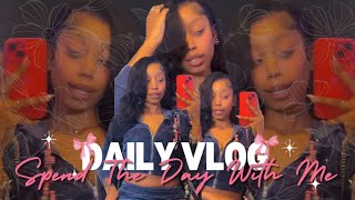 Spend The Day With Me! || Wig Install, Cava, Content Luncheon & More!!