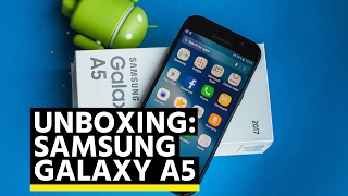 Unboxing: Samsung Galaxy A5 (2017)