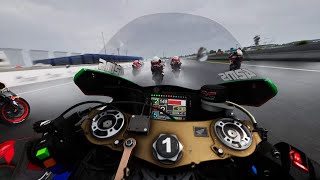 MotoGP 23 | Thailand Chang Circuit  - Rain Gameplay | POV 4K Ultra Settings