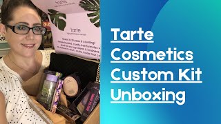 Tarte Custom Kit Unboxing - SUCH a great deal!! 7 full size products for $65 :)