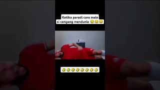 Ketika parodi cara bermain si cengeng banyak drama mendunia 🤣🤣🤣 #timnasindonesia #football #fyp