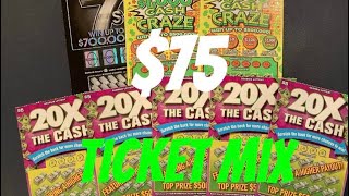 🦋 $75 Scratch Off Ticket Mix 🎟️