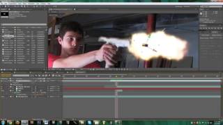 Adobe After Effects Muzzle Flash Tutorial With free stock footage