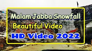 Malam Jabba Road Snowfall | malam jabba | Swat Kalam