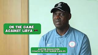 🇳🇬2025 AFCON QUALIFIERS: “WE WILL MISS VICTOR OSIMHEN AGAINST LIBYA” - SUPER EAGLES COACH EGUAVOEN.