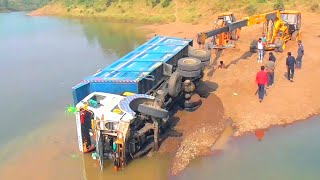 Buddha's Statue Head Removing For Making New head Lifting By Ace Hydra Crane | Pappu JCB