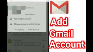 How To Add Gmail Account