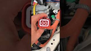 Nissan Xtrail hybrid aircon systems servicing #nissan #viralshort