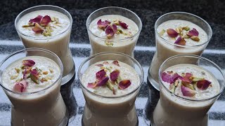 Shahi Phirni / Rice Pudding | Using leftover rice |