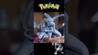 Make MEWTWO with CLAY #shorts #pokemon