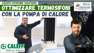 Ottimizzare i termosifoni con la pompa di calore, ci pensa Caleffi Code