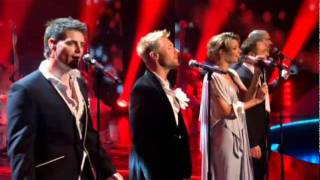 Boy Zone Performing Love Me For A Reason  2010 On Stephen Gately Tribute ITV