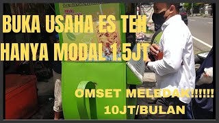 USAHA ES TEH POCH  |  MODAL 1,5 JT | OMSET/BULAN LANGSUNG MELEDAKKK!!!!!