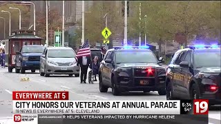 Cleveland recognizes Veterans Day