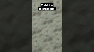 T-shirt 👕 IN microscope 🔬#shorts shorts