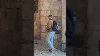 Zion Gate in Jerusalem Israel