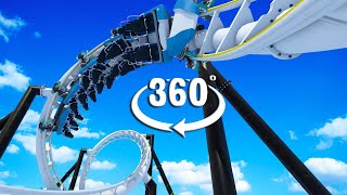 VR 360 Video Winter Forrest Roller Coaster Ride for Virtual Reality Headsets - Full Movie