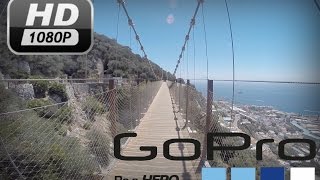 Suspension Bridge Gibraltar "GoPro 1080p HD"...