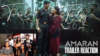 Amaran - Trailer Reaction | Sivakarthikeyan | Sai Pallavi | GV Prakash | Shakthi FM