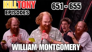 William Montgomery: Kill Tony Appearances (661 - 665)