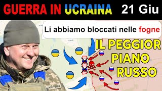 21 Giu: A BRAGHE CALATE Imboscata Ucraina SORPRENDE RUSSI NASCOSTI NELLE TUBATURE | Guerra Ucraina